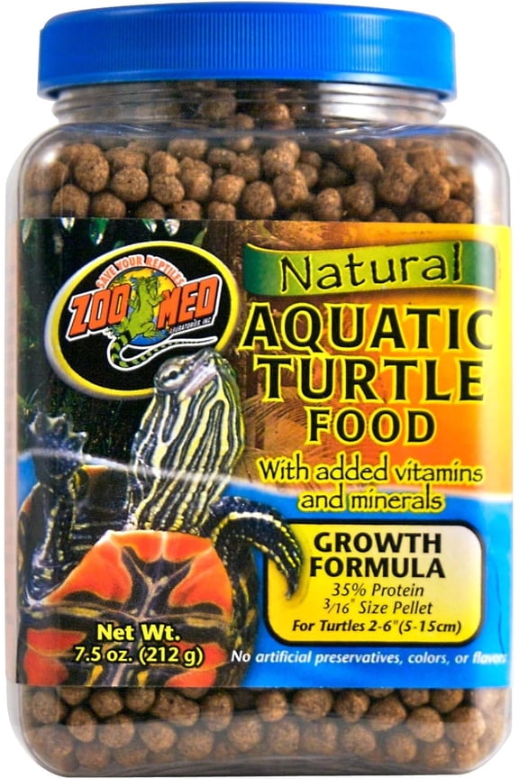 Laboratories Growth Formula Natural Aquatic Turtle Food 7.5 Oz