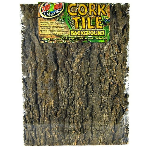 Zoo Med Natural Cork Tile Background for Terrariums [] 18" x 24" - 1 count