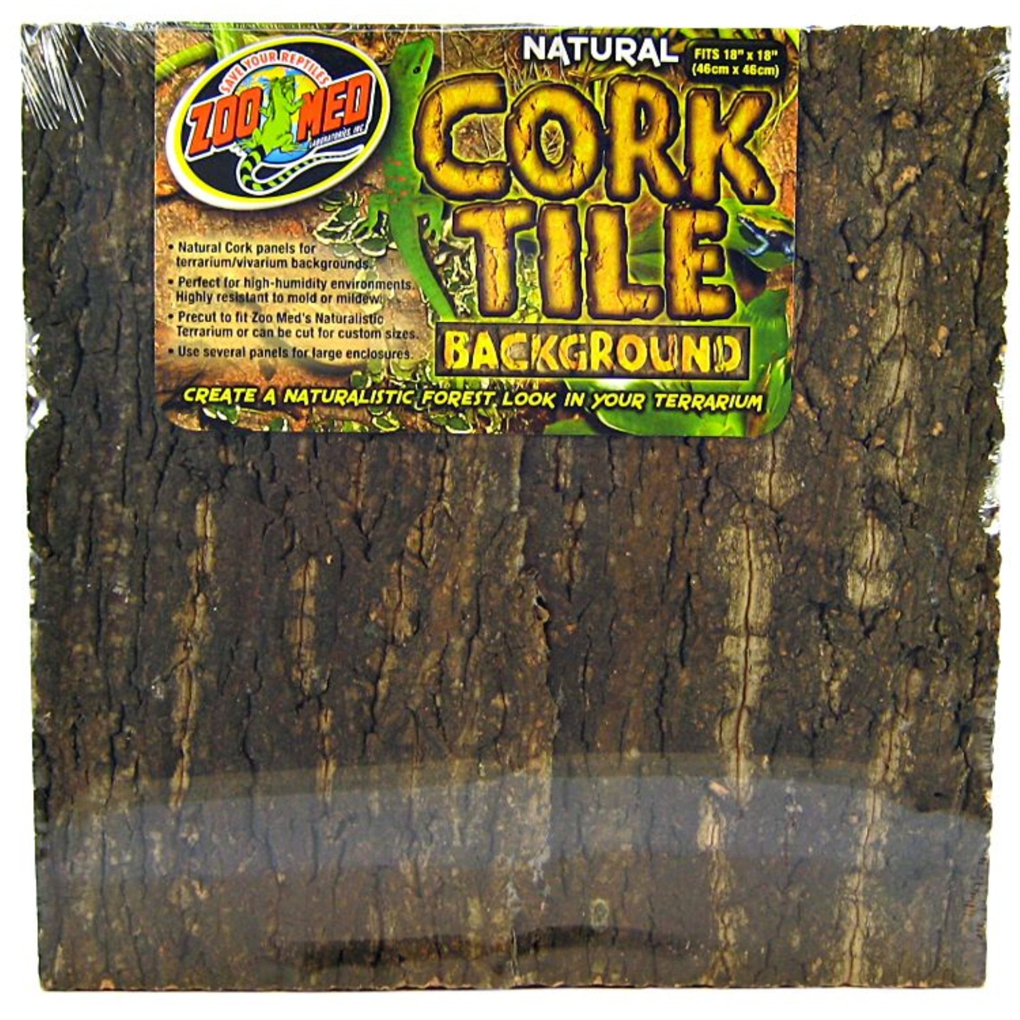 Zoo Med Natural Cork Tile Background for Terrariums