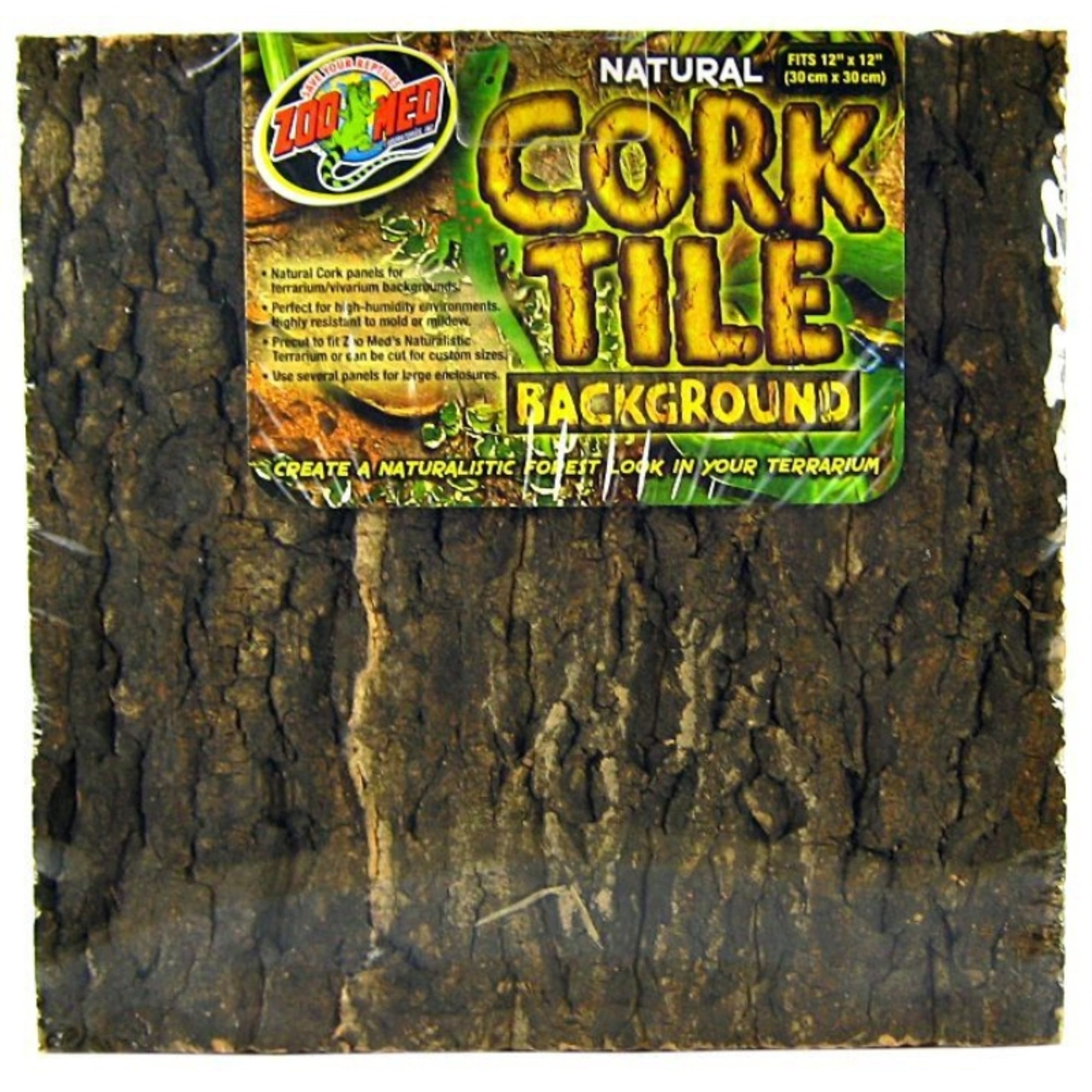 Zoo Med Natural Cork Tile Background for Terrariums