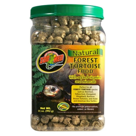Zoo Med Natural Forest Tortoise Dry Food, 35 oz
