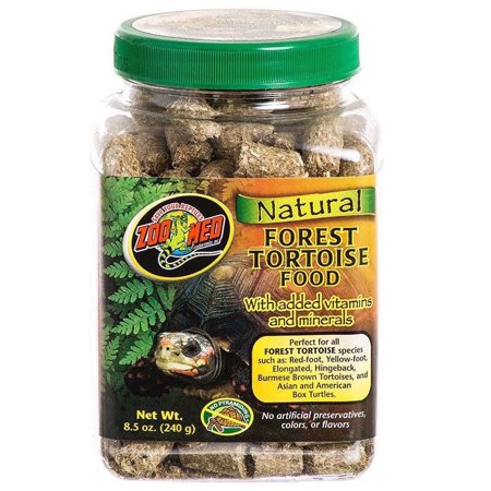 Zoo Med Natural Forest Tortoise Food 8.5 oz[ PACK OF 2 ]