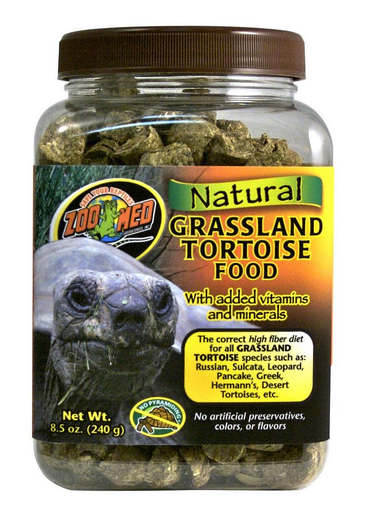 Zoo Med Natural Grassland Tortoise Food [Reptile Tortoise Food