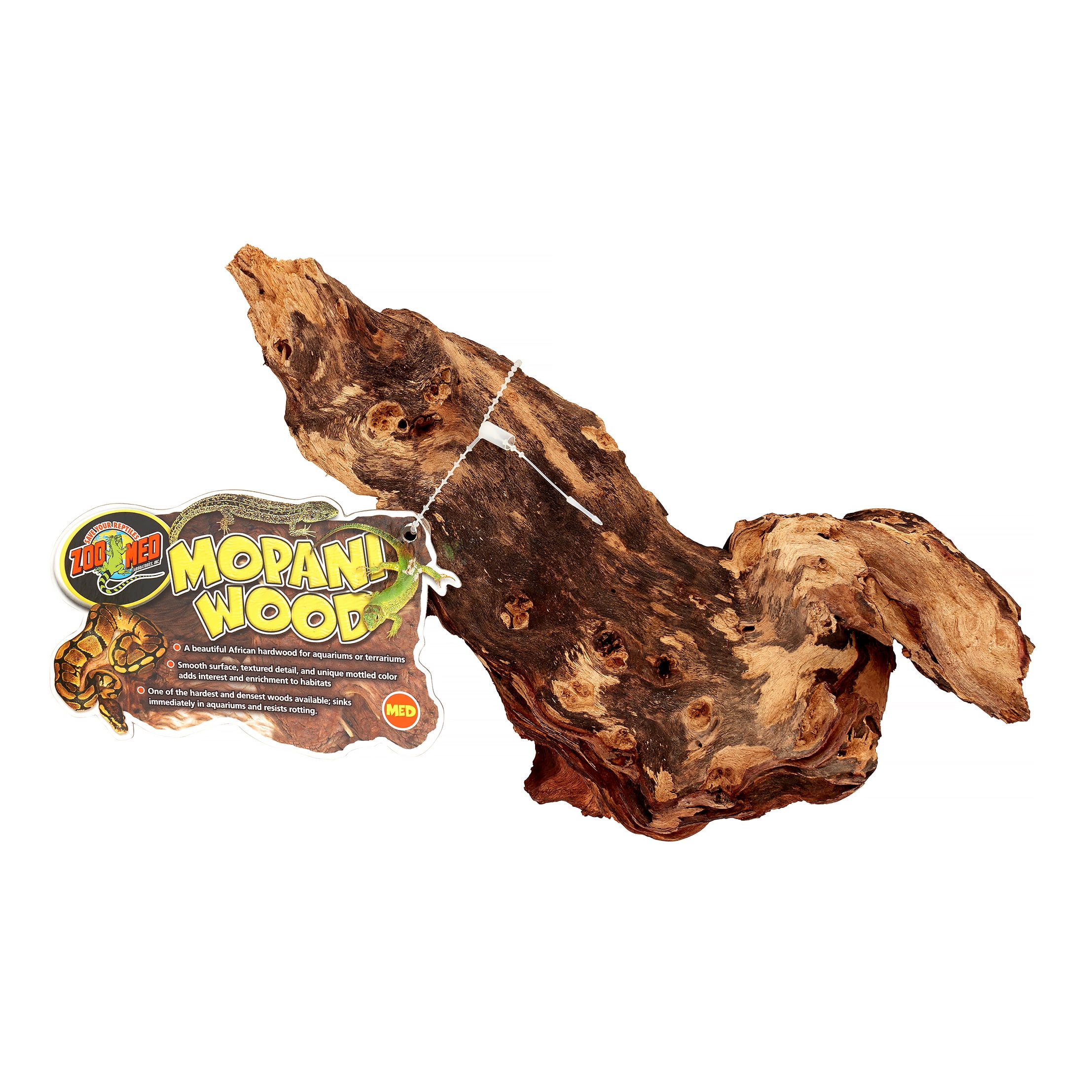 Medium Brown Mopani Wood Aquarium Ornament