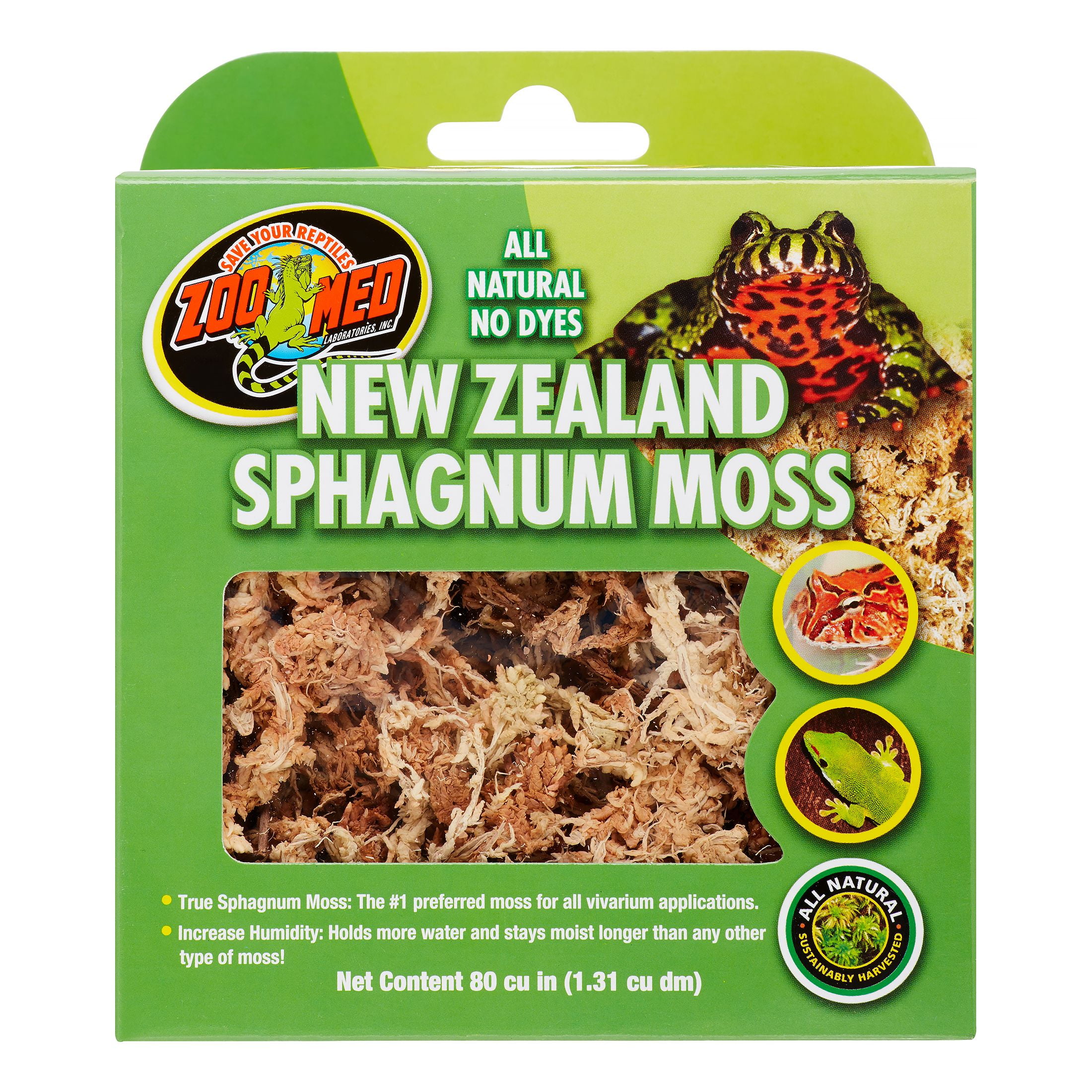Zoo Med New Sphagnum Moss Substrate, 80 In -