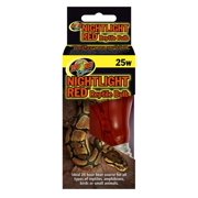 Zoo Med Nightlight Red Reptile Bulb - 25 Watts