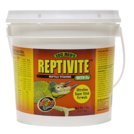 Zoo Med Repti Calcium with D3 - High Bioavailability Reptile Supplement