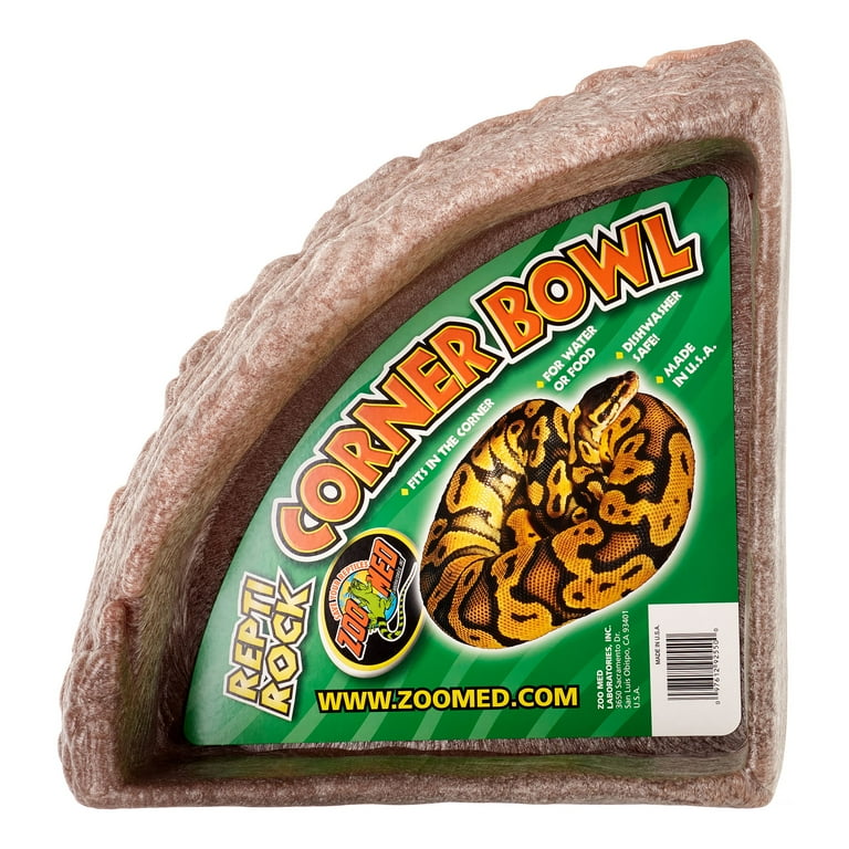 Zoo med 2025 corner bowl