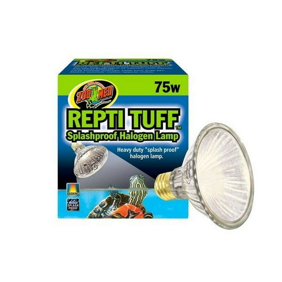 Zoo Med Laboratories 75 Watt Repti Tuff Splashproof Halogen Lamp