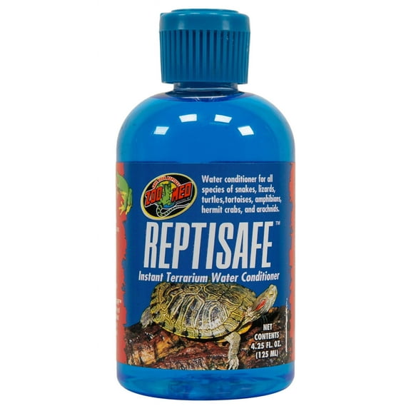 Zoo Med ReptiSafe Instant Terrarium Water Conditioner [Reptile Water Care, Reptile Supplies] 29.75 oz (7 x 4.25 oz)