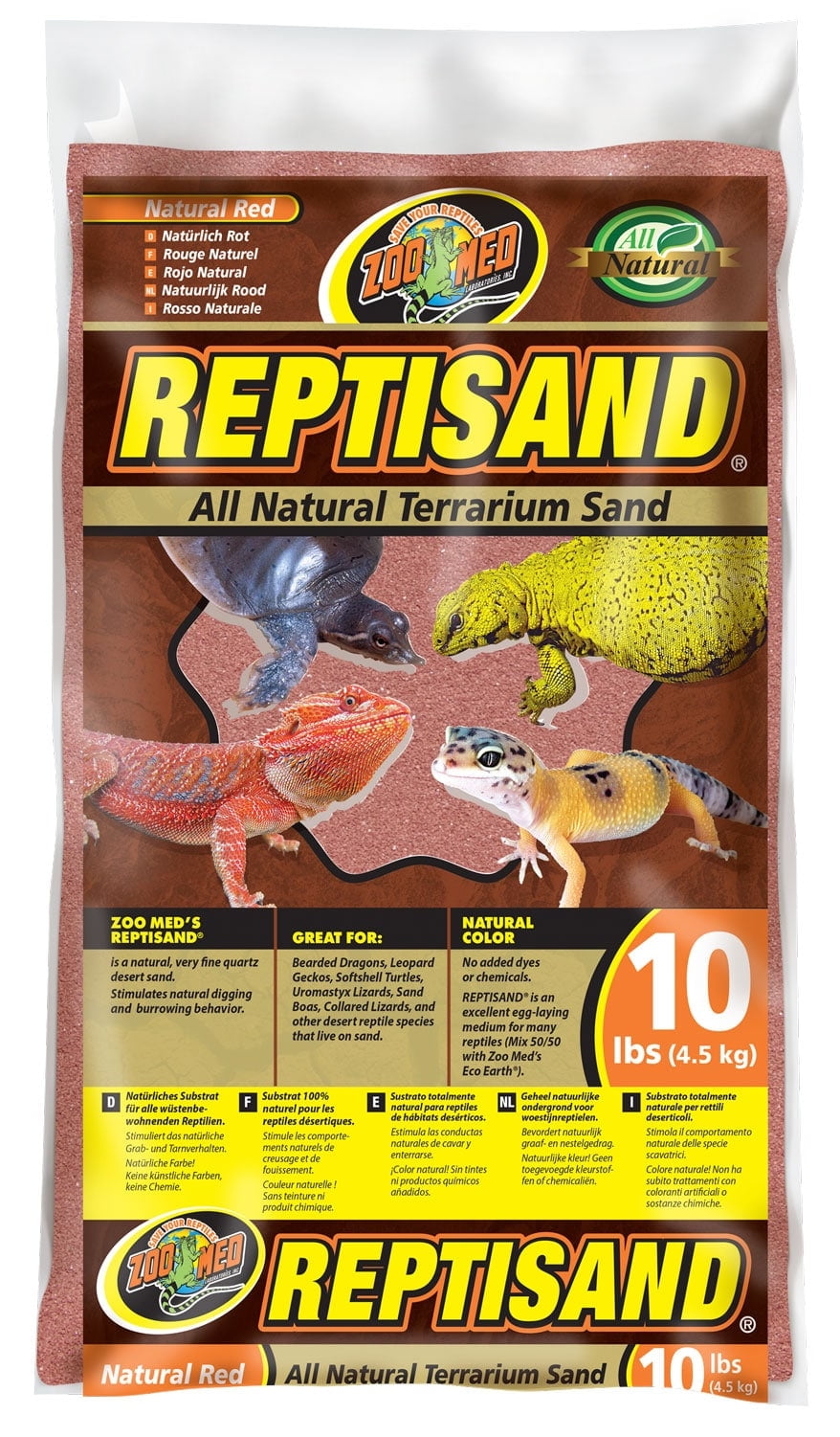 Zoo Med ReptiSand Natural Red [Reptile Sand and Gravel, Wholesale