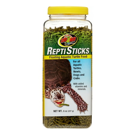 Zoo Med ReptiSticks Floating Aquatic Turtle Food, 9 Oz