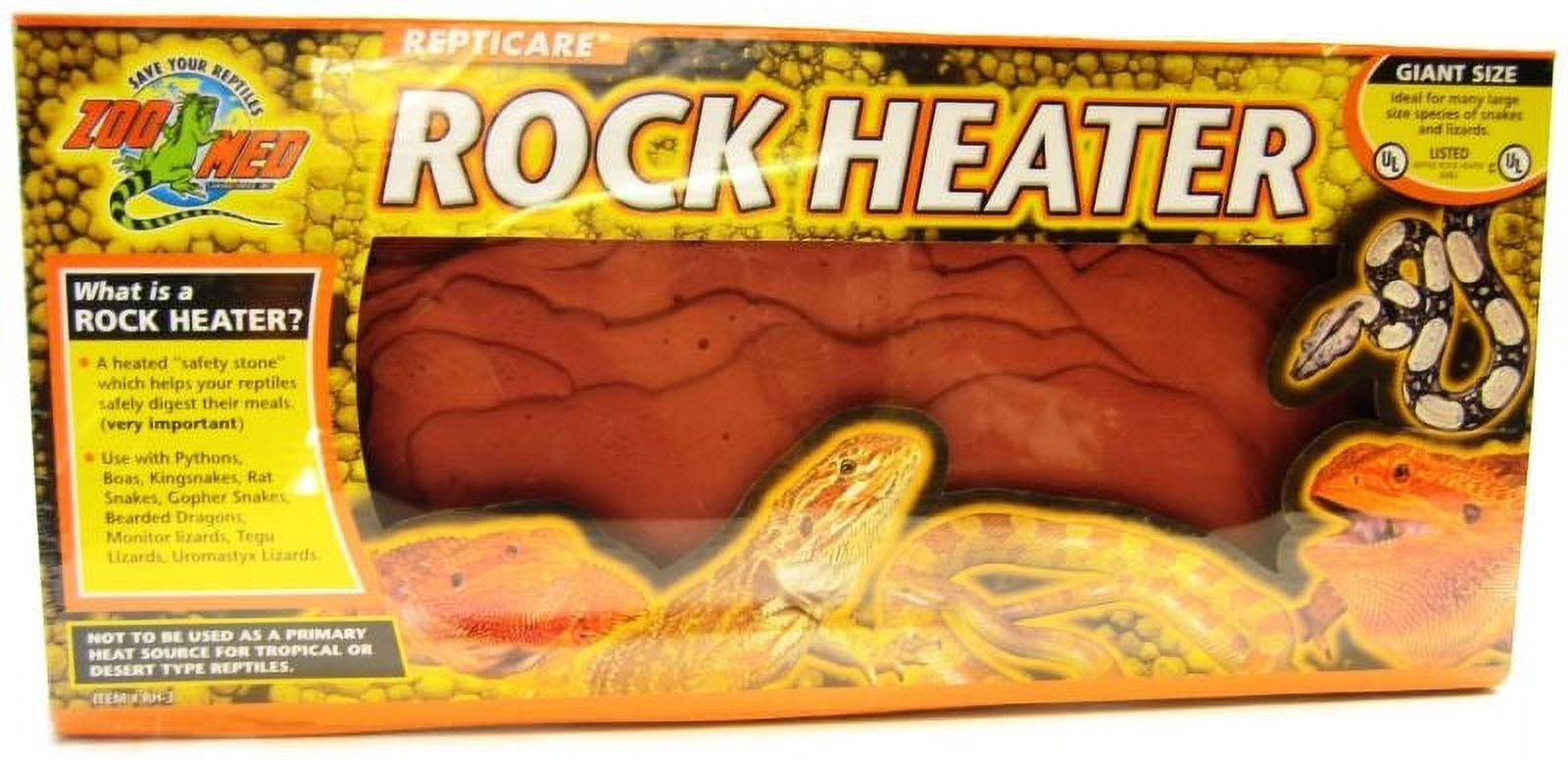 Zoo Med Repticare Rock Heater for Reptiles Giant 1 count