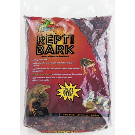 Zoo Med Laboratories Premium Reptibark® Natural Reptile Bedding 8 Quartz