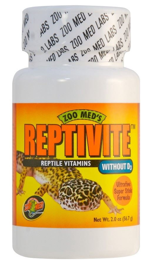Zoo Med Reptivite Reptile Vitamins - Complete Calcium-Based Formula for ...