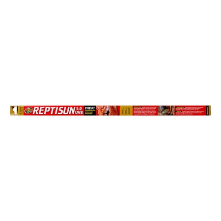 Zoo Med T8 ReptiSun 5.0 UVB Flourescent Reptile Lamp, 17 Watt