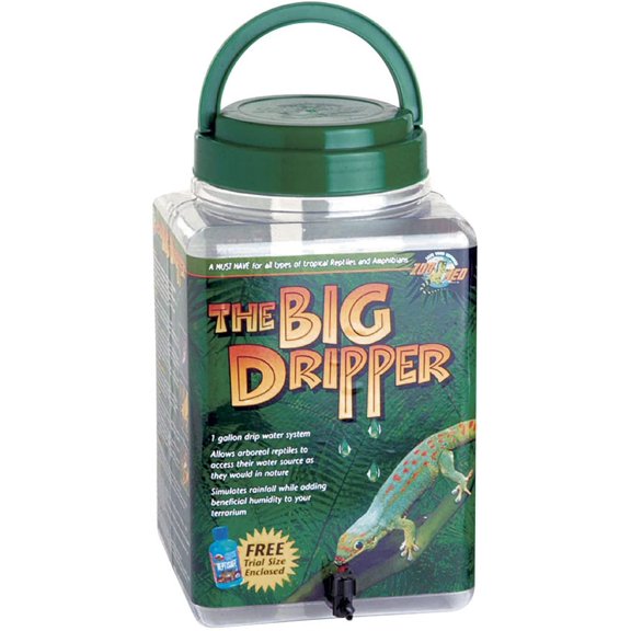 Zoo Med Dripper System - The Big Dripper - 1 Gallon Drip Water System
