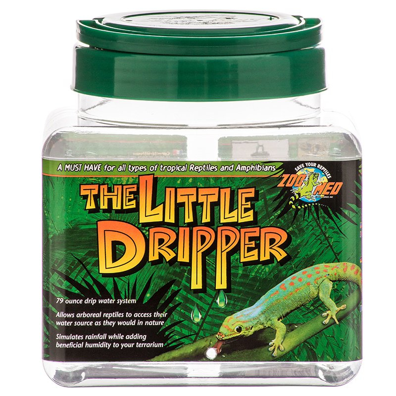 10 count Zoo Med The Little Dripper Drip Water System for Reptiles