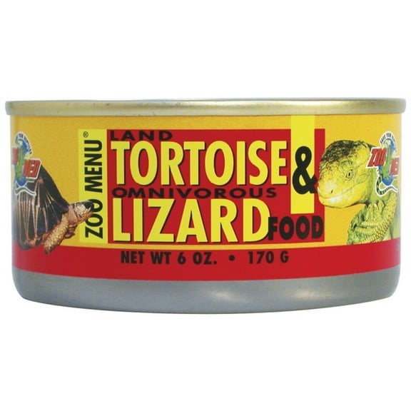 Zoo Med Zoo Menu Tortoise & Omnivorous Lizard Food, 6 oz