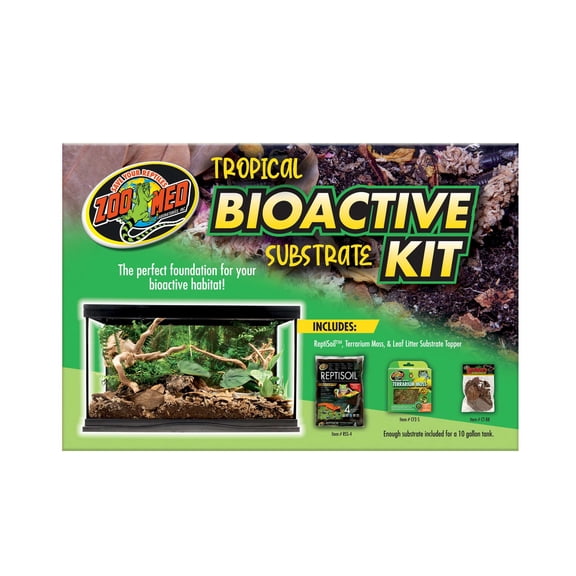 Zoo Med Tropical Bioactive Substrate Kit, 10 Gallon