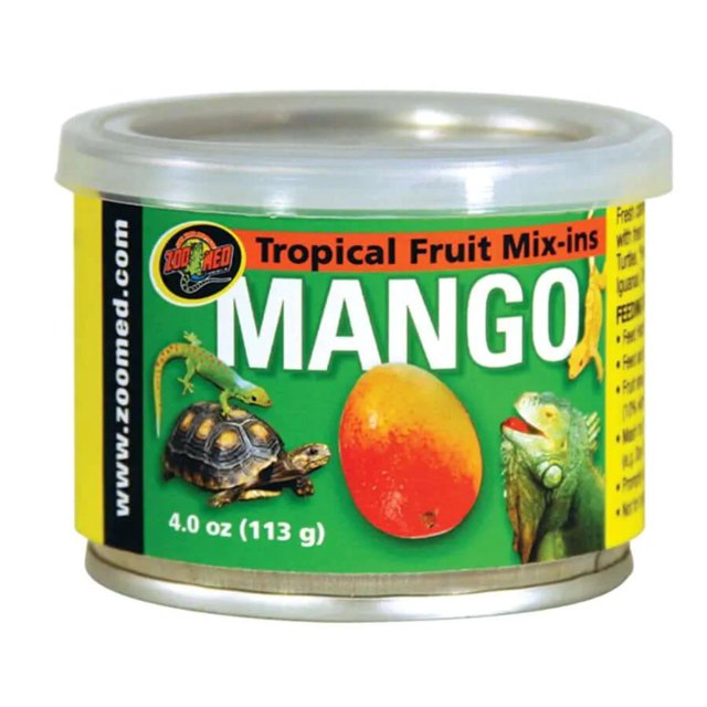 Zoo Med Tropical Fruit MixIns Reptile Food Mango