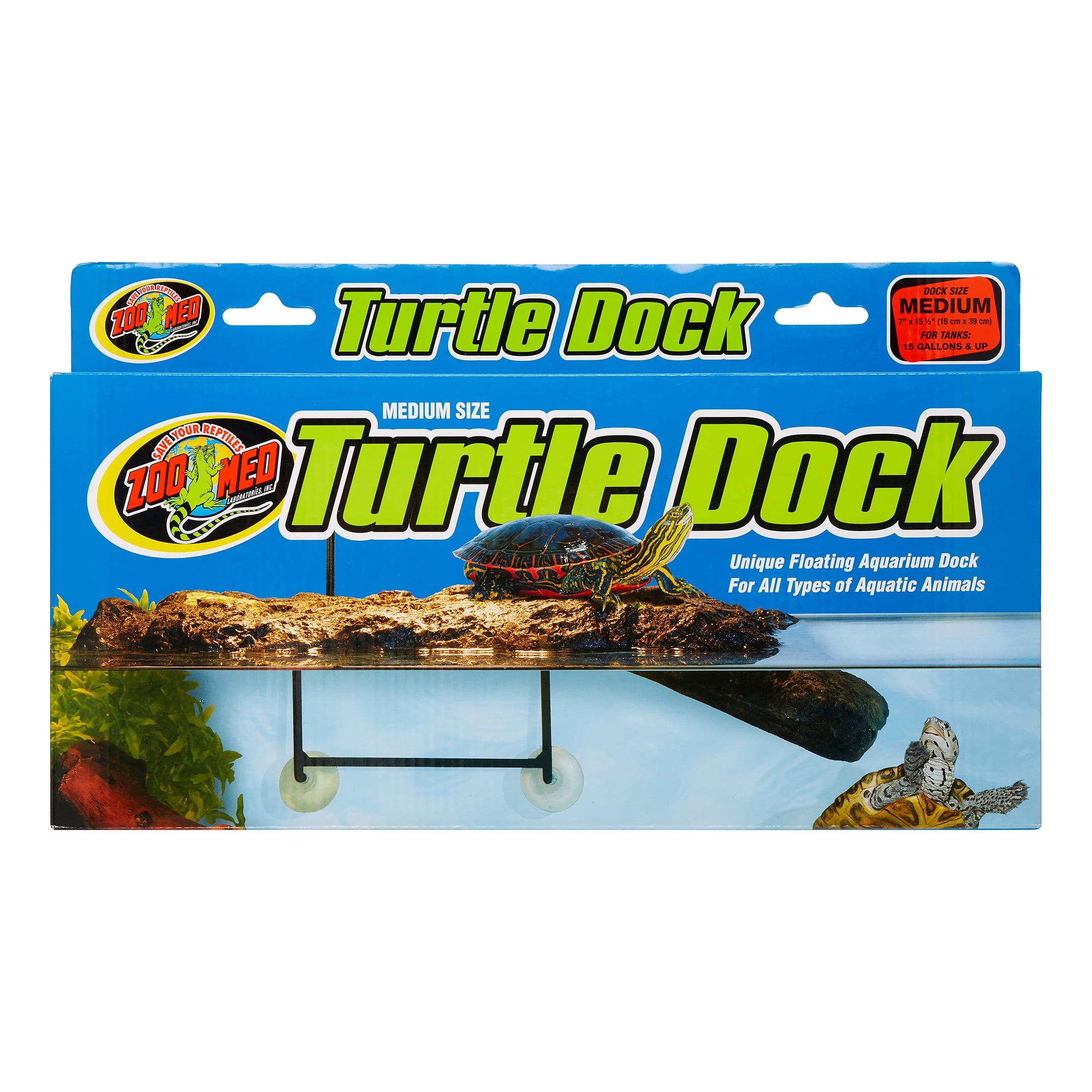Medium Floating Turtle Dock with Self-Leveling Feature