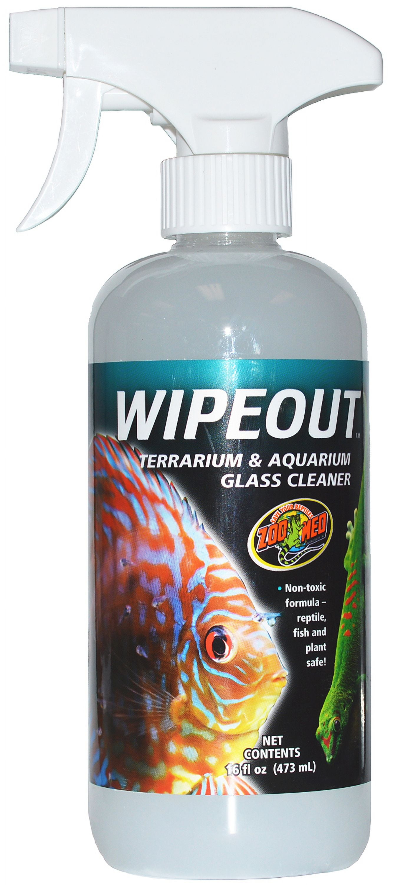 Zoo Med Wipe Out Terrarium and Aquarium Cleaner [Aquarium Cleaning ...
