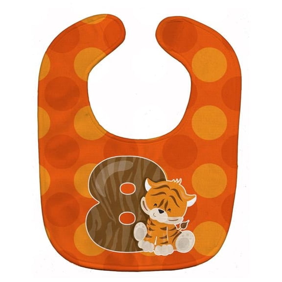 Zoo Month 8 Tiger Baby Bib