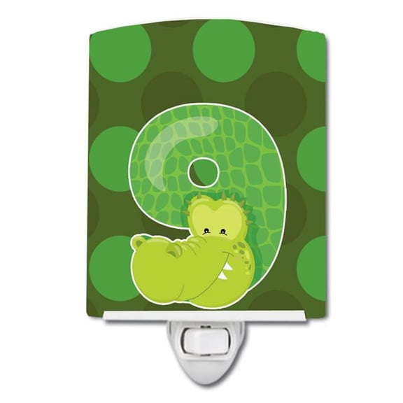 Zoo Month 9 Aligator Ceramic Night Light