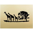 thumbnail image 1 of Zoo Safari Giraffe Wall Decals Mural Home Decor Vinyl Stickers Nursery, 1 of 2