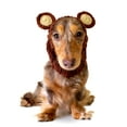 thumbnail image 1 of Zoo Snoods Grizzly Bear Costume - Warm Knit Dog Snood Ear Wrap for Pets, Warm Neck Ear Cover Protection (Small), 1 of 9