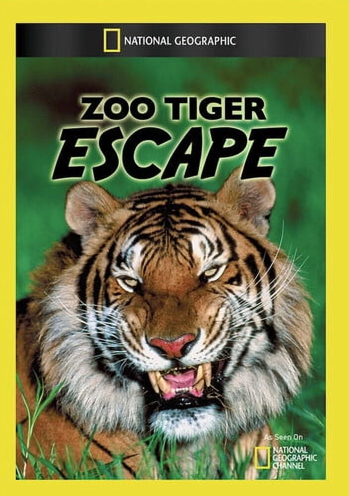 Zoo Tiger Escape (DVD), National Geographic, Documentary