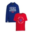 thumbnail image 1 of Zoo York Boys Graphic Hoodie Sweatshirt and Short Sleeve Tee, 2-Piece Bundle, Sizes 4-18, 1 of 5