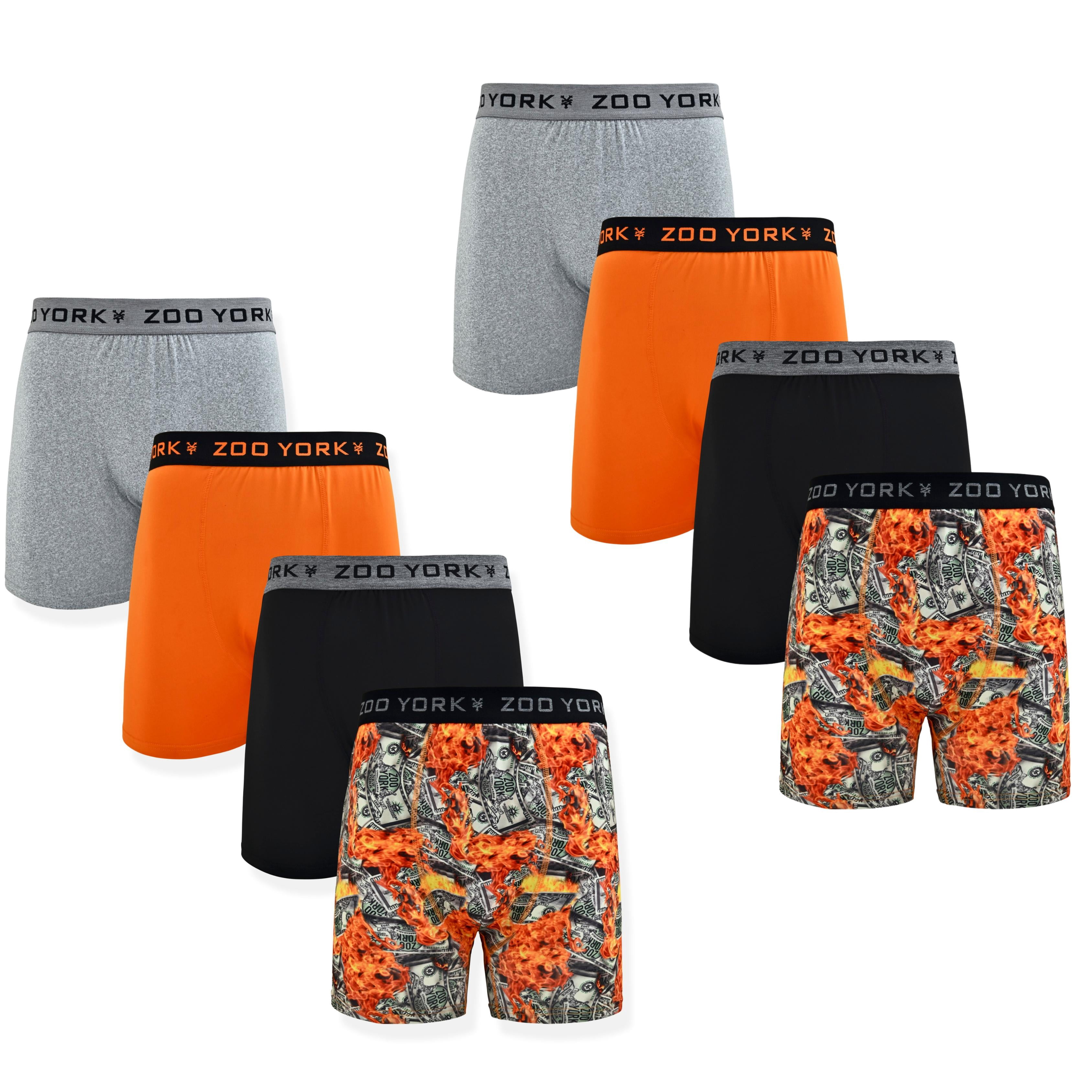 Zoo York Men's 8-Pack 360 Stretch Boxer Briefs - Printed & Solid
