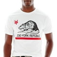 thumbnail image 1 of Zoo York Mens Republic Graphic T-Shirt, White, Small, 1 of 1