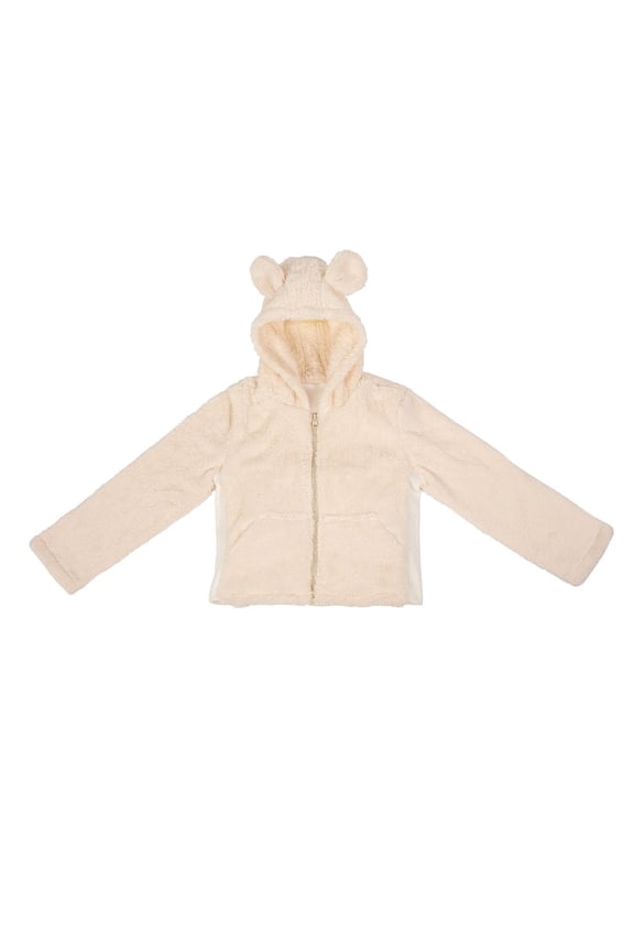 Weighted Jacket for Kids - Children's Weighted Compression Sherpa Hooded Jacket - Medium