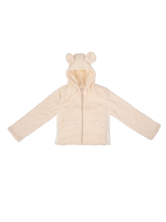 Weighted Jacket for Kids - Children's Weighted Compression Sherpa Hooded Jacket - Medium