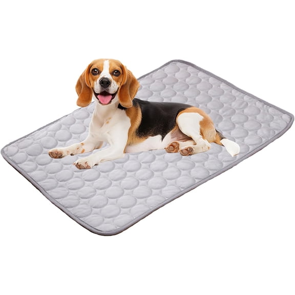ZooWhale Dog Cooling Mat,2025 Upgrade Pet Cooling Mat for Dogs Cats,Summer Ice Silk Cool Mats & Sleeping Pad for Indoor or Outdoor,Perfect as Blanket for Kennel Sofa Bed Floor Car
