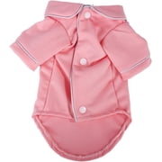 ZooWhale Dog Silk Pajamas Clothes Soft Breathable Pet Shirts Puppy Pjs Dog Pajamas for Small Dogs Cats Dog Outfits Holiday Dog Clothes Breathable Shirt Dog Pajamas Shirts Pet Pullover Dog Apparel