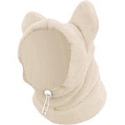 ZooWhale Winter Dog Warm Hat Dog Ear Cover Dog Neck Ear Warmer Scarf Headband Protector Dog Snood Head Wrap Christmas Dog Hat Costume New Year Pet Hat,