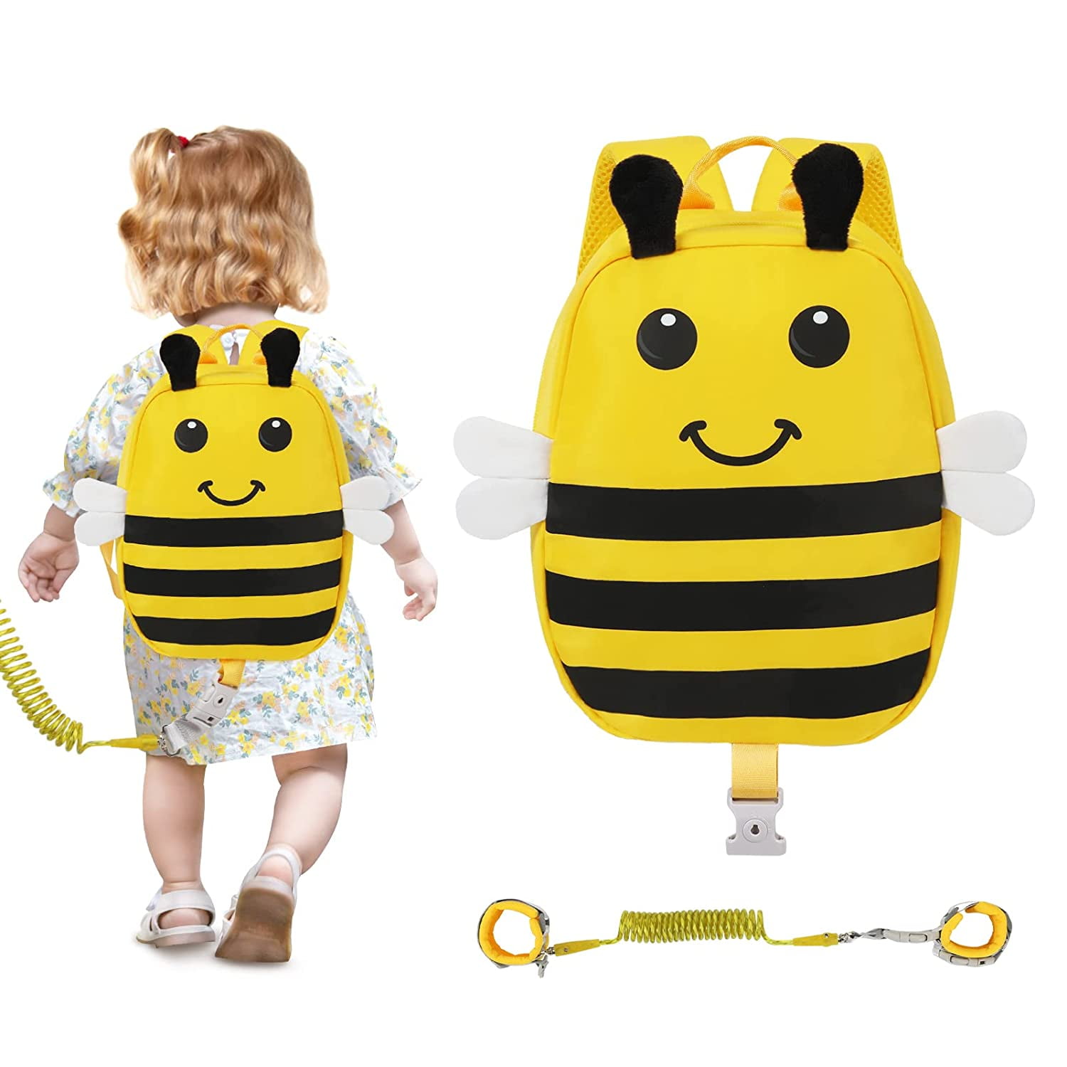 Cute Little Bee Girls Clip Art Set 