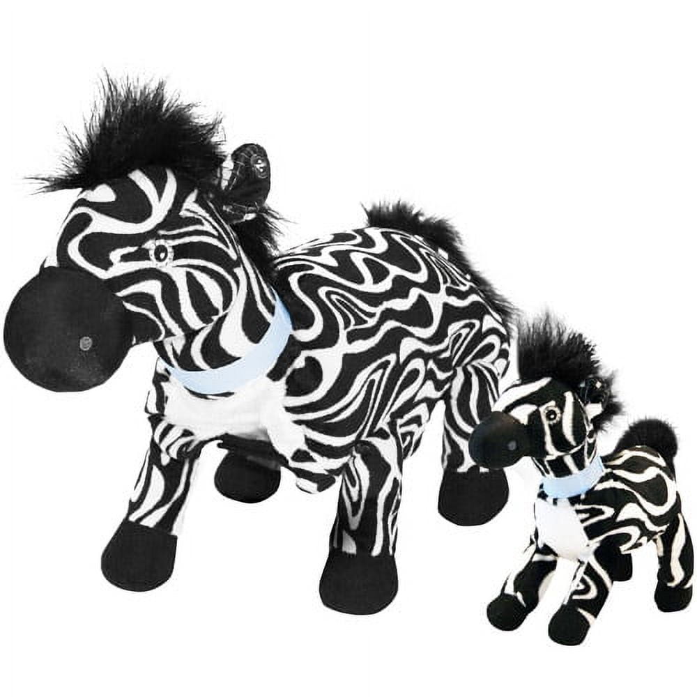 Zoobies Blanket Pets, Zulu The Zebra Wit