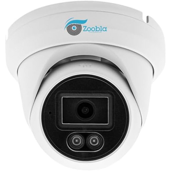 Zoobla - JAZ TUAI716MP 6MP Full Color PoE IP Turret Camera