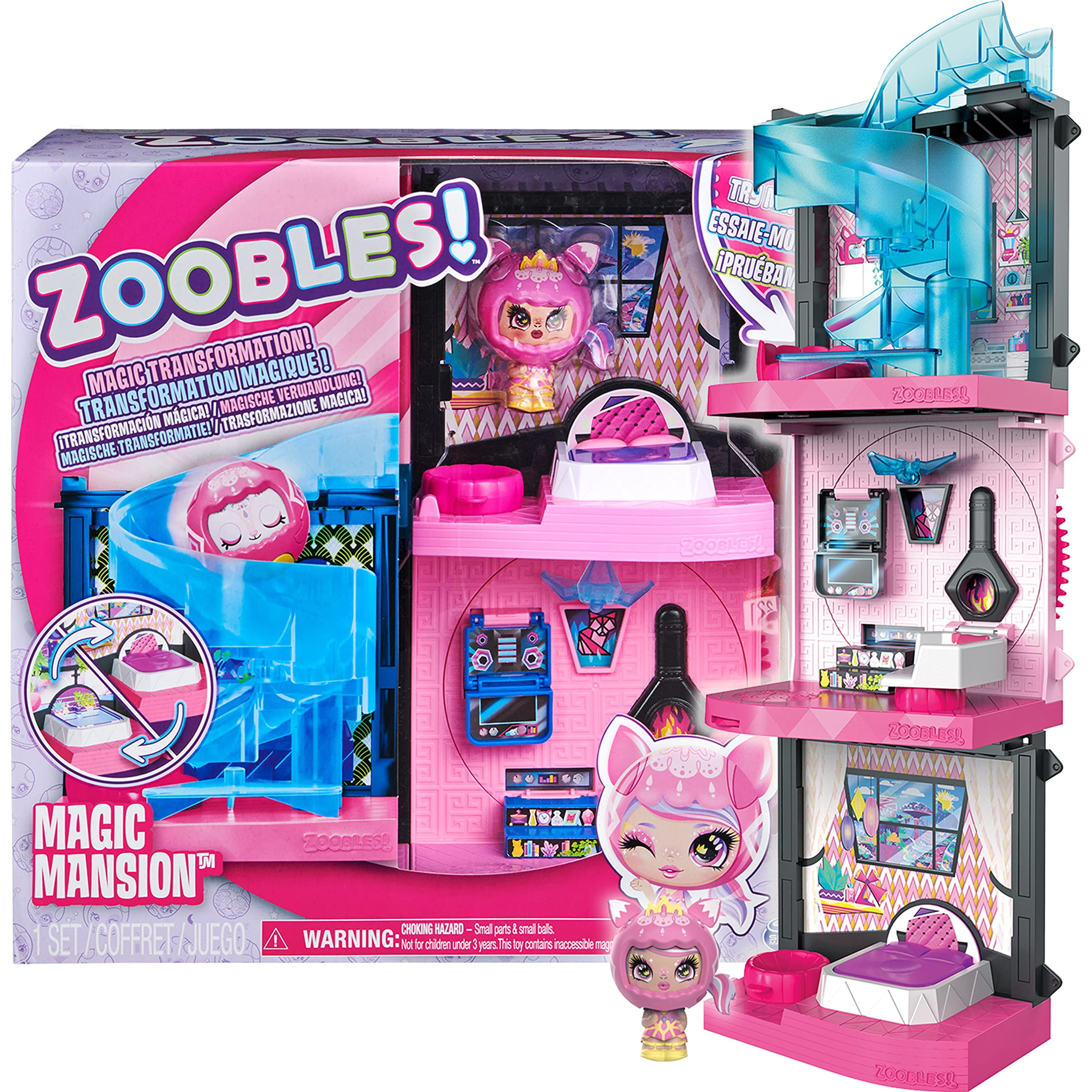 Zoobles 6061366 Modular Magic House Toy Colourful Magic Balls zoobles-6061366-modular-magic-house-toy-colourful-magic-balls