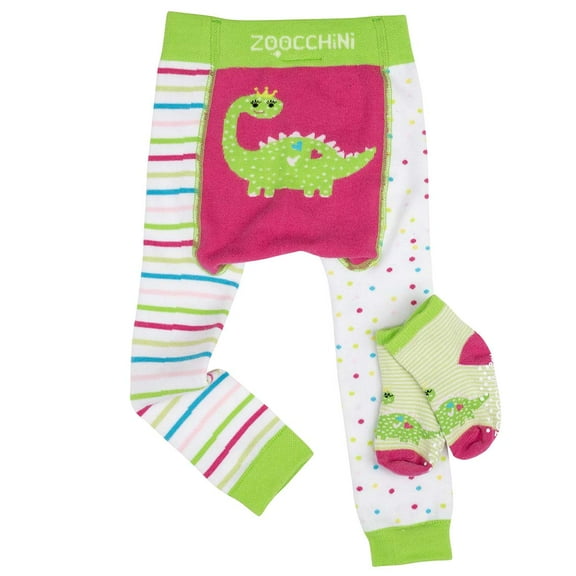 Zoocchini Dai The Dinosaur Leggings and Socks Set