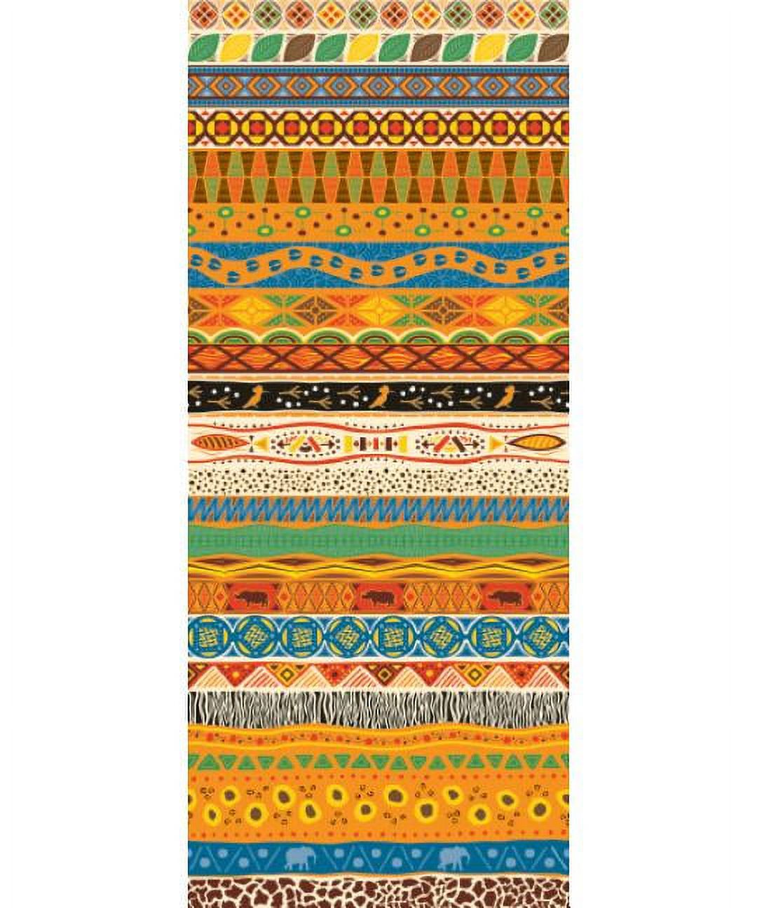 Zoofari Fall Fest: African Pattern Plastic Backdrop (Other) - Walmart.com