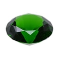 thumbnail image 1 of Zoogamo 4 / 100 mm Dark Green Diamond Shaped Glass Crystal Paperweight  Home Office Decor & Wedding Favors Decoration with Gift Box, 1 of 6
