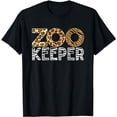 thumbnail image 1 of Zookeeper African Animals Zebra Wild Print Savanna Costume T-Shirt, 1 of 5