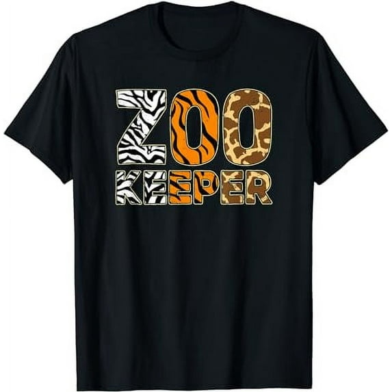 Zookeeper Costume African Animals Safari Savanna Zoo Keeper T-Shirt