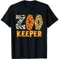 thumbnail image 1 of Zookeeper Costume Zoo Keeper African Safari Trip Zebra T-Shirt, 1 of 5